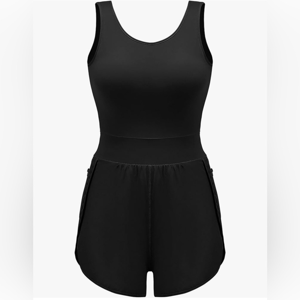Black Sleeveless Jumpsuit